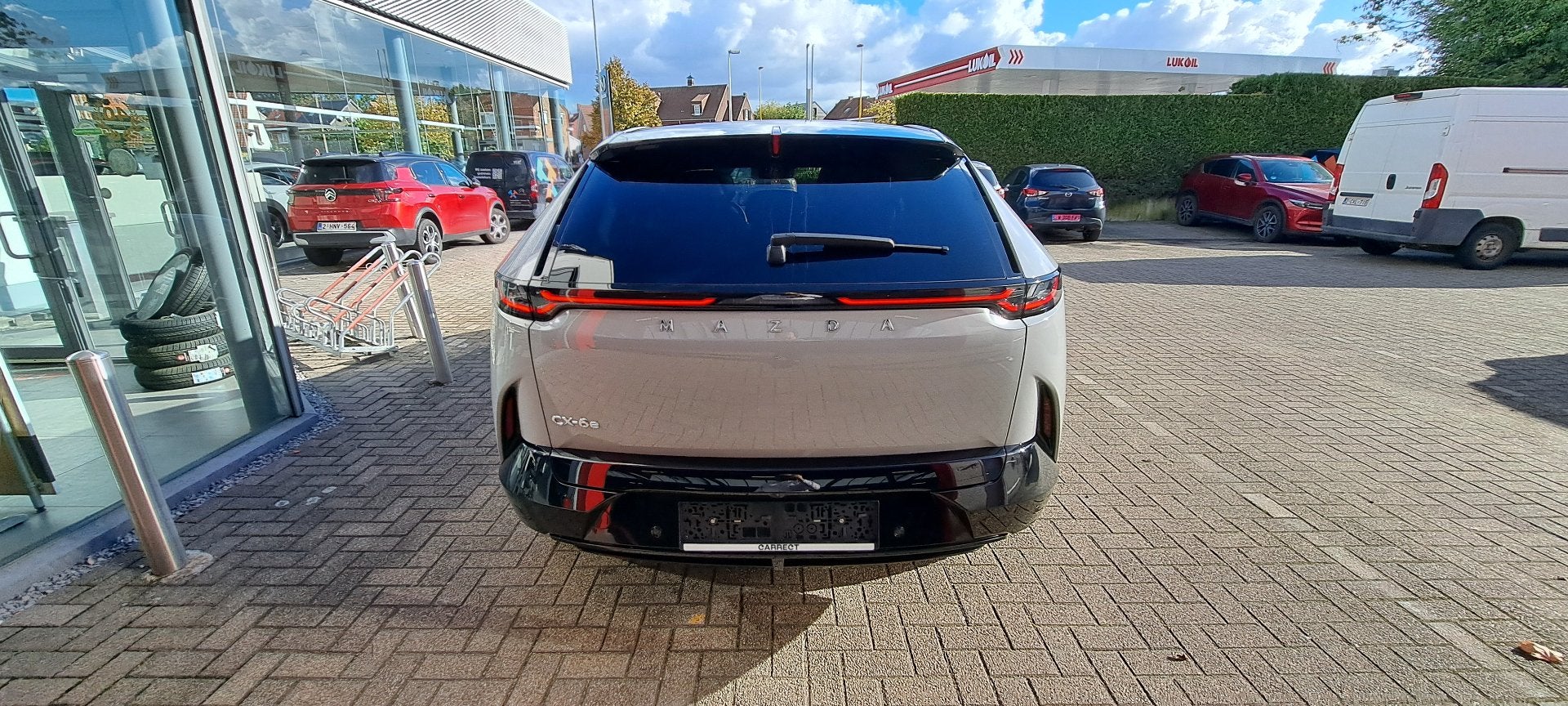 Mazda CX-6e EV 78kWh 258 hp Takumi 21'' Sporty Black, Autos, Cuir, Entreprise, Autres couleurs, 6e