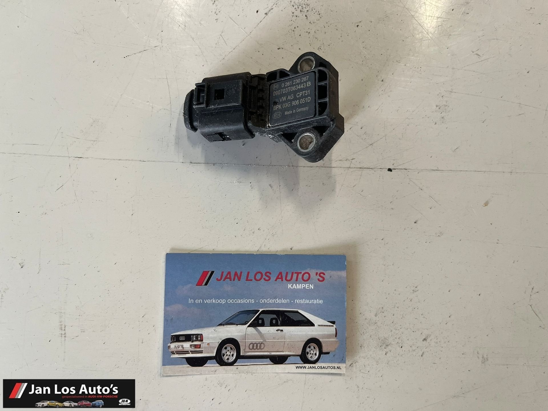 MAP Sensor Volkswagen Audi 1J0973704, Gebruikt, -, -, Ophalen of Verzenden
