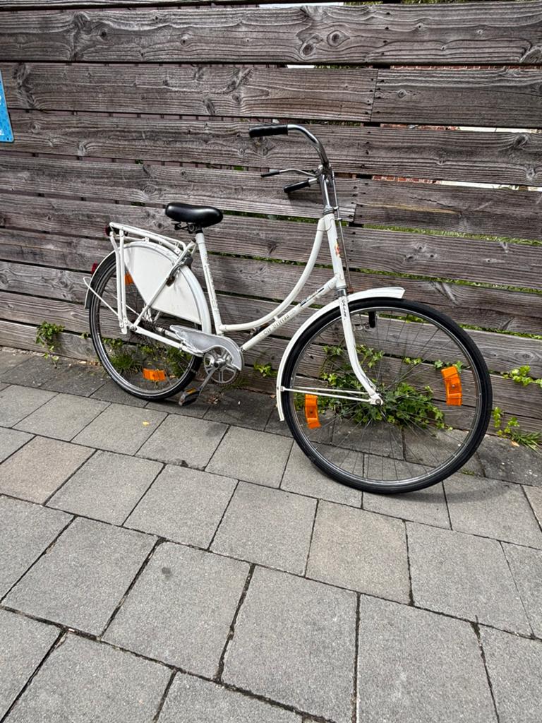 Dames fiets, Ophalen, Zo goed als nieuw, Terugtraprem, Handrem