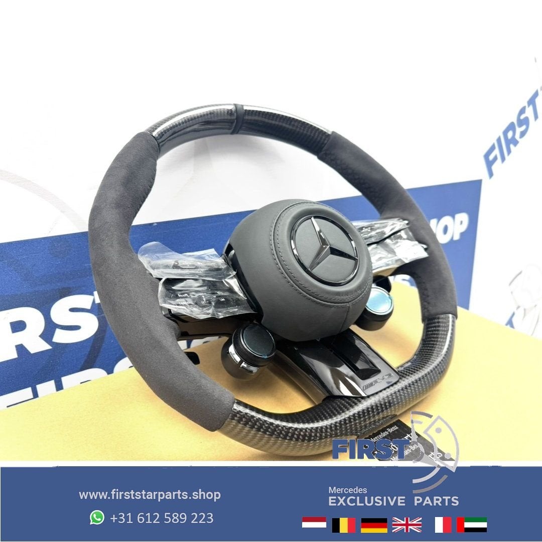 CARBON AMG STUUR W177 W118 W206 W214 W254 W223 W463 W257 A45, Gebruikt, -, Ophalen of Verzenden, -
