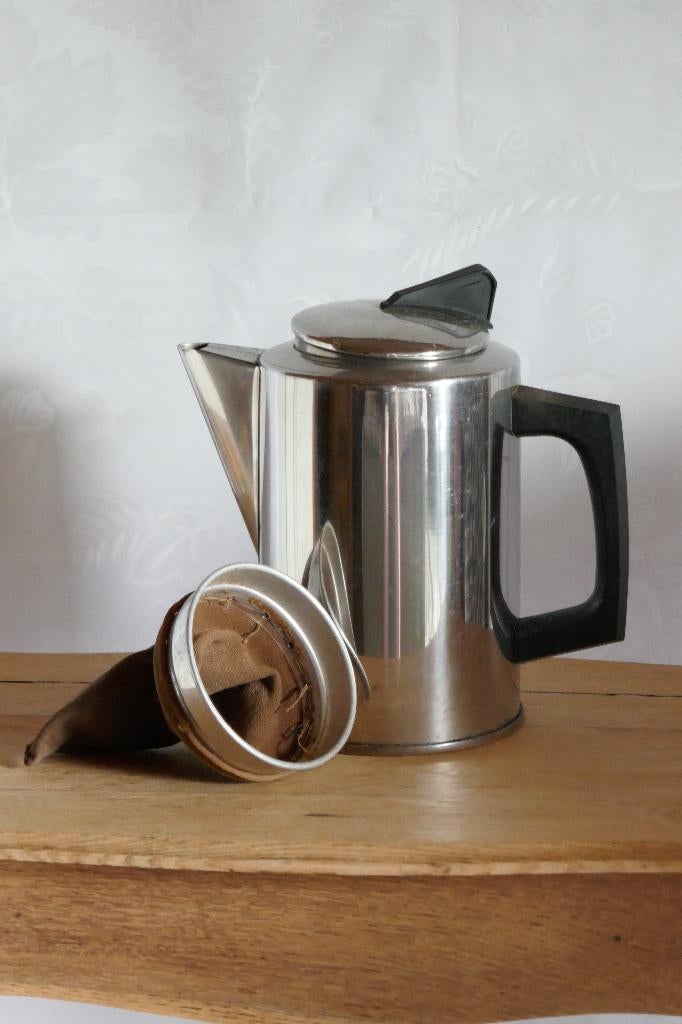 Koffiepot, Huis en Inrichting, Ophalen, Gebruikt, Inox