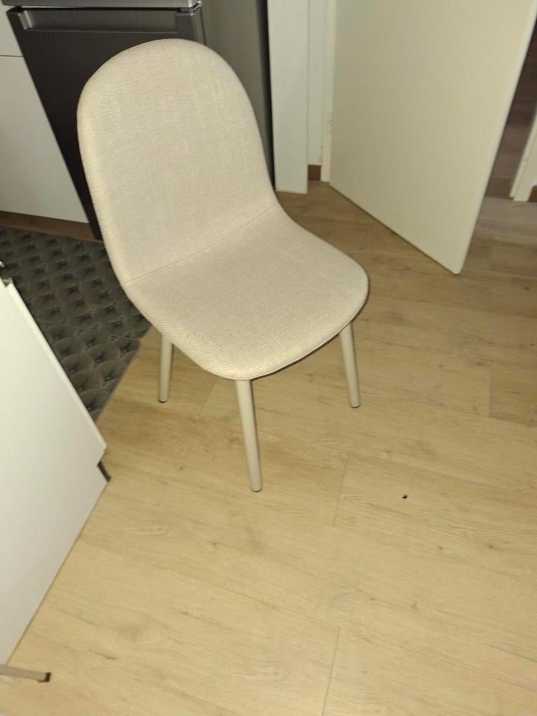 Chaises Salle à manger, Enlèvement, Comme neuf, Blanc, Quatre