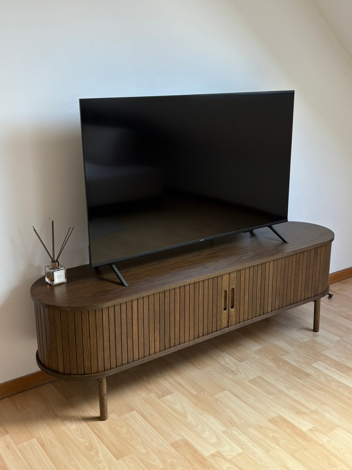 TV meubel 160cm, Maison & Meubles, Japandi, Moins de 100 cm, 150 à 200 cm, Comme neuf