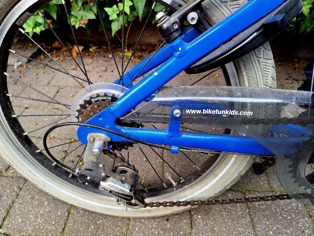 Kinderfiets 6 tot 10 jaar, Ophalen, Zo goed als nieuw, Velgrem, 20 inch of meer