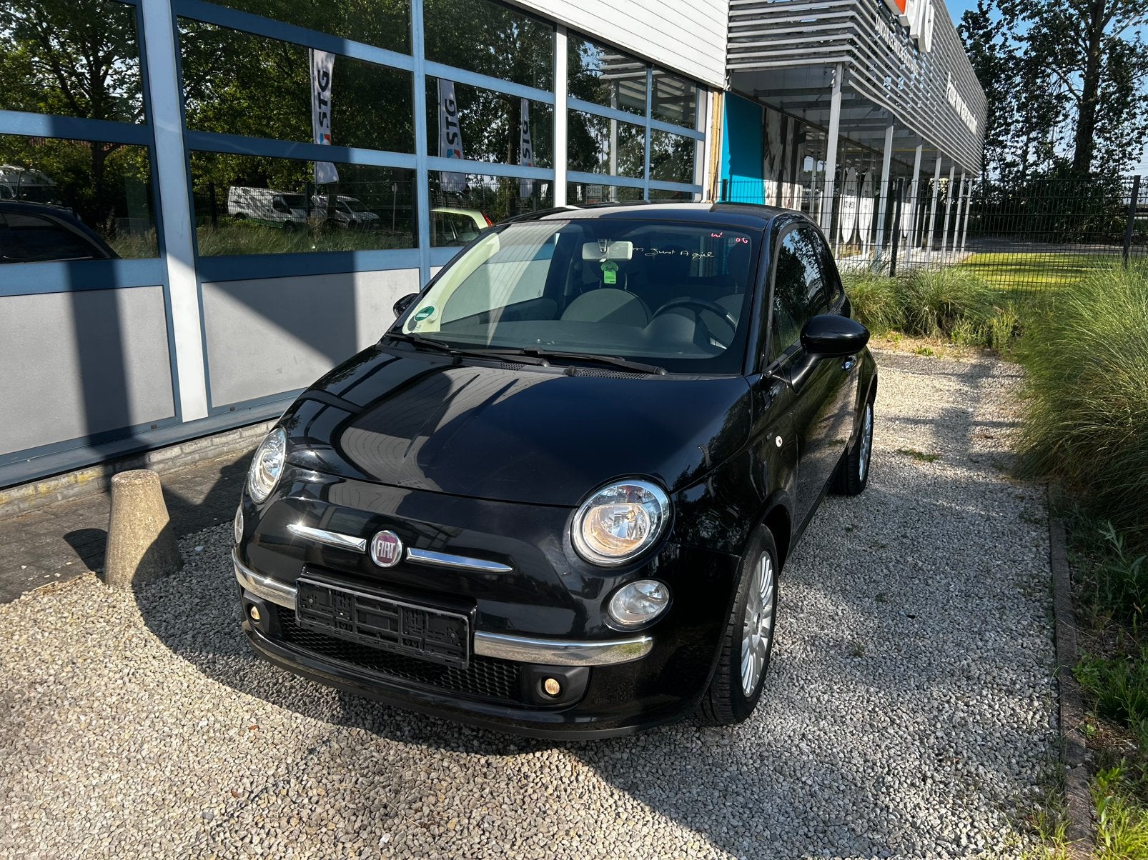 Fiat 500 benzine gekeurd voor verkoop, Auto's, Fiat, Voorwielaandrijving, Stof, Zwart, Zwart