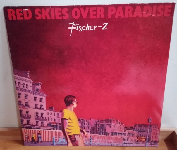 "Red Skies over Paradise" (Fischer-Z) LP, Ophalen, Gebruikt