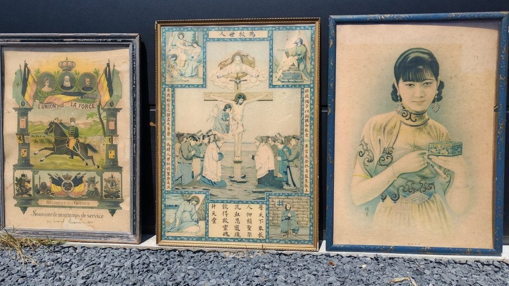 Antieke / vintage posters / affiches, Verzamelen, Ophalen, Overige typen