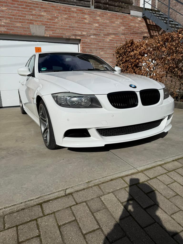 Bmw 335i N54 M Performance, Auto's, BMW, Automaat, Euro 5, Zwart, Wit