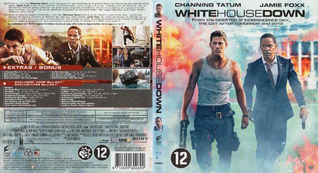 white house down (blu-ray) neuf, Enlèvement ou Envoi, Comme neuf, Action