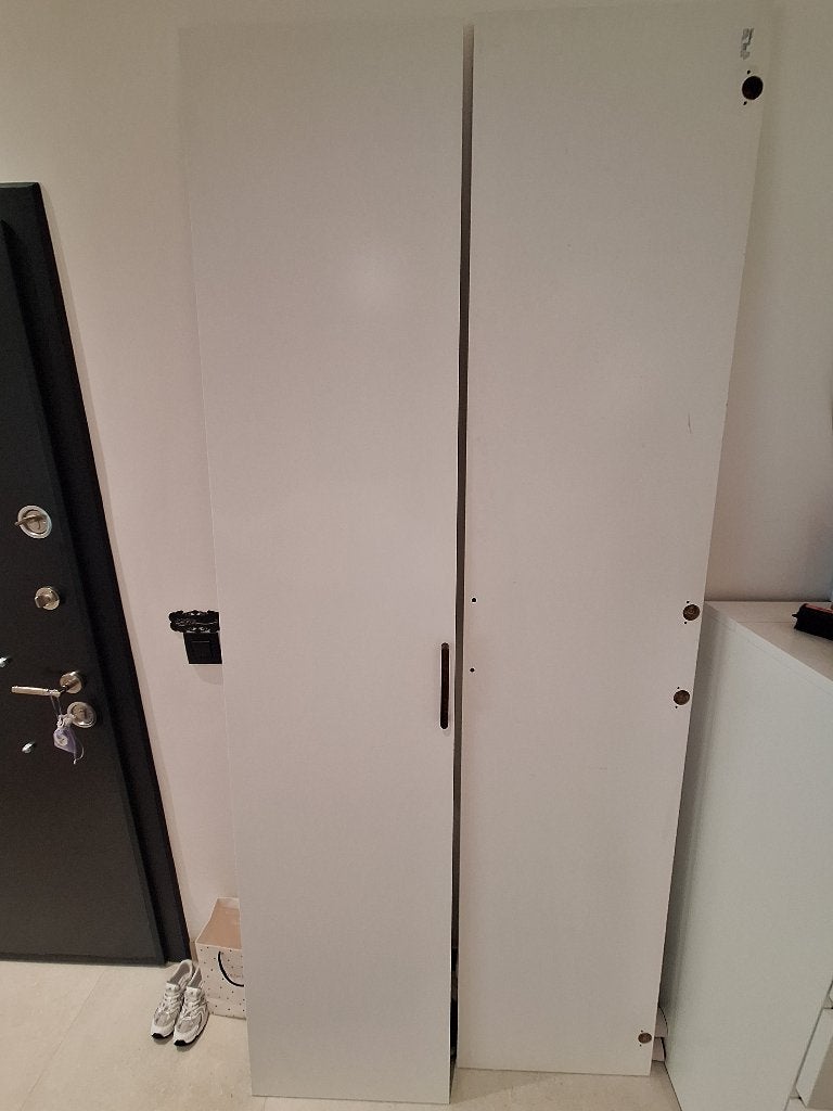 Pax deuren (2), Moins de 25 cm, Enlèvement, Utilisé, 200 cm ou plus