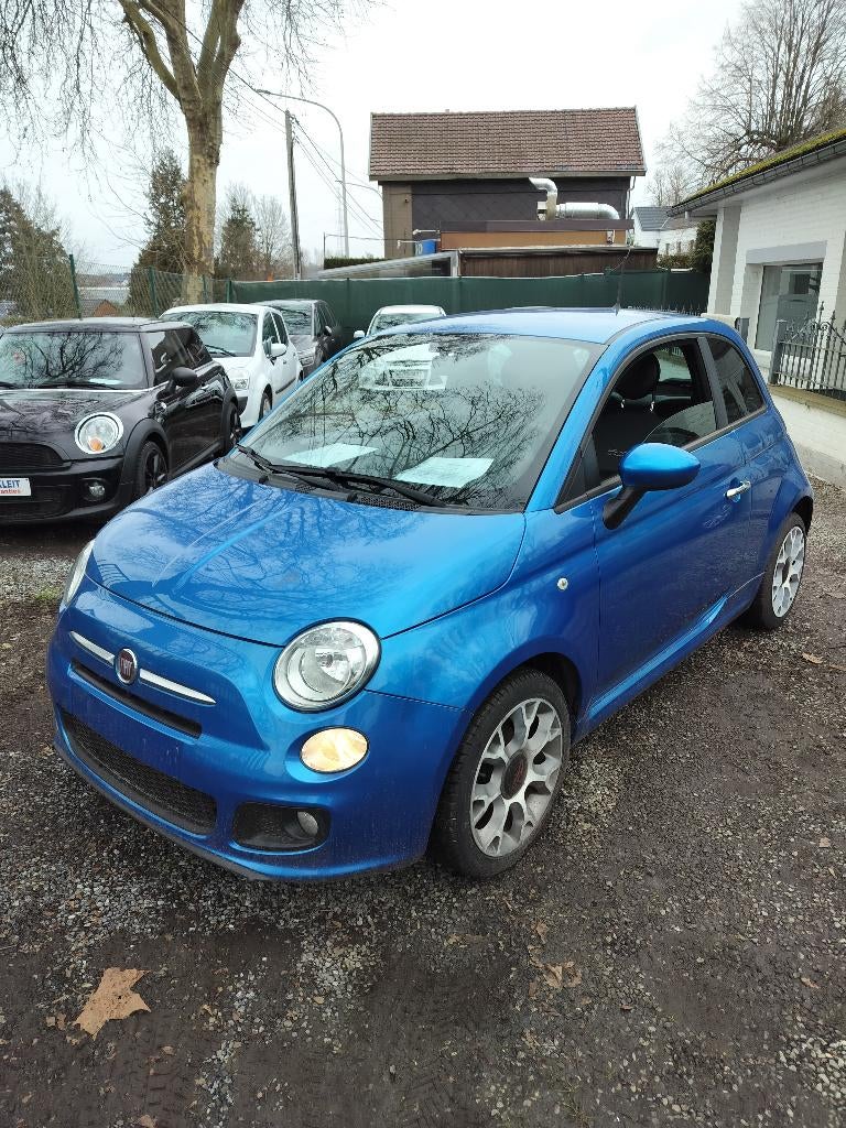 FIAT 500 Essence Euro 6b Blue Edition, Autos, Fiat, Entreprise, Achat, ABS, Essence, Euro 6, 3 portes, Boîte manuelle, Bleu, Bleu