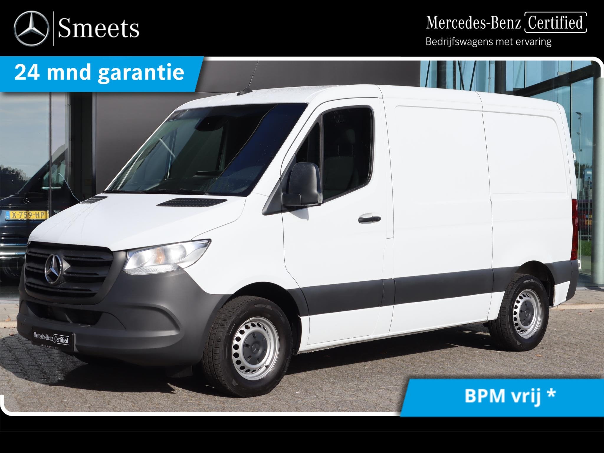 Mercedes-Benz Sprinter 315 L1H1 AUT. SORTIMO INRICHTING, 2095 kg, Achat, Entreprise, Noir