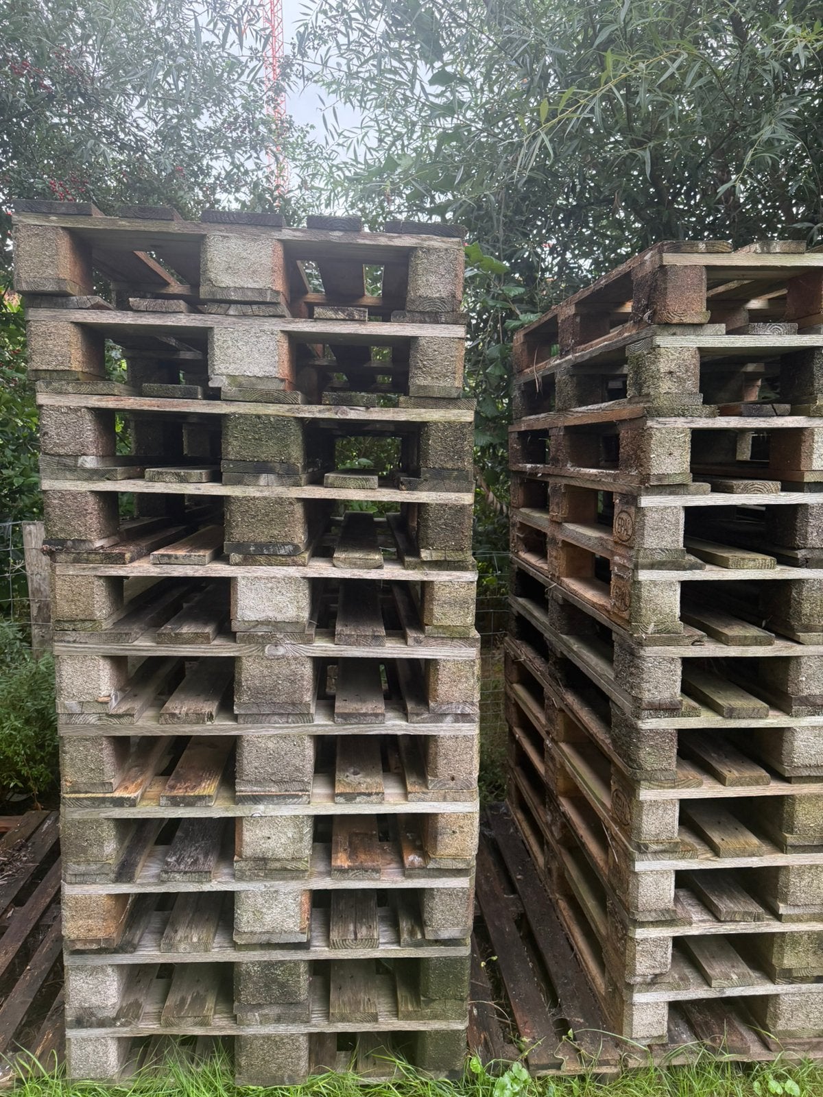 EPAL palletten 120 stuks, Ophalen, Gebruikt