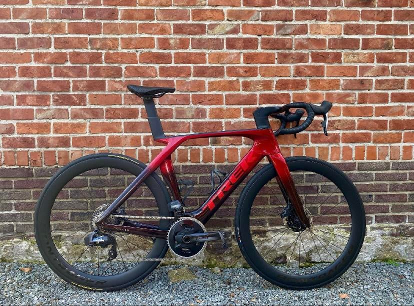 TREK Madone SLR 7, Fietsen en Brommers, Fietsen | Racefietsen, Ophalen, Zo goed als nieuw, Carbon, Heren