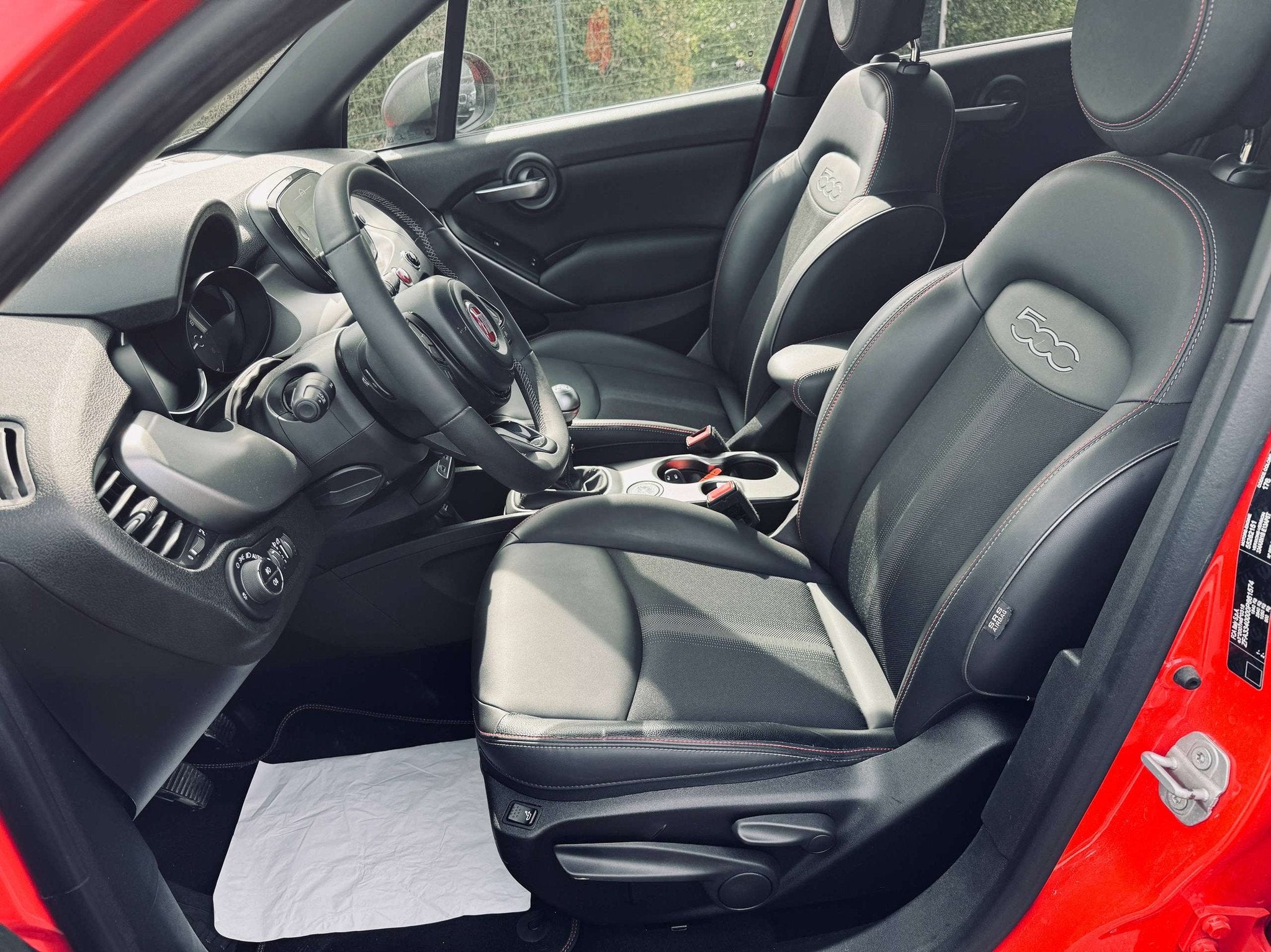 Fiat 500X 500X 1.0 Edition Sport, Cuir, Navi, Garantie 1an, Auto's, Voorwielaandrijving, Gebruikt, Zwart, 116 pk