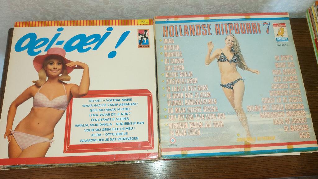 oude collectie platen, Cd's en Dvd's, Vinyl | Overige Vinyl, Ophalen, Gebruikt, 1980 - 1989, 12 inch