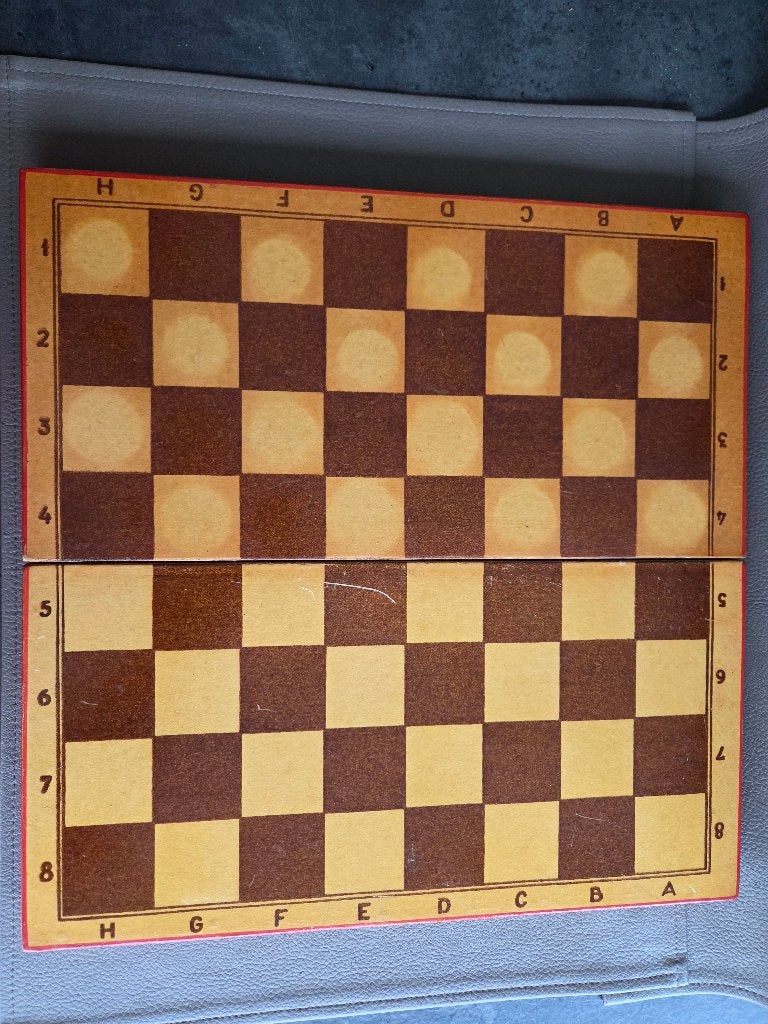 Handgeschilderd Matroesjka Schaakspel, Hobby en Vrije tijd, Een of twee spelers, Ophalen, Zo goed als nieuw