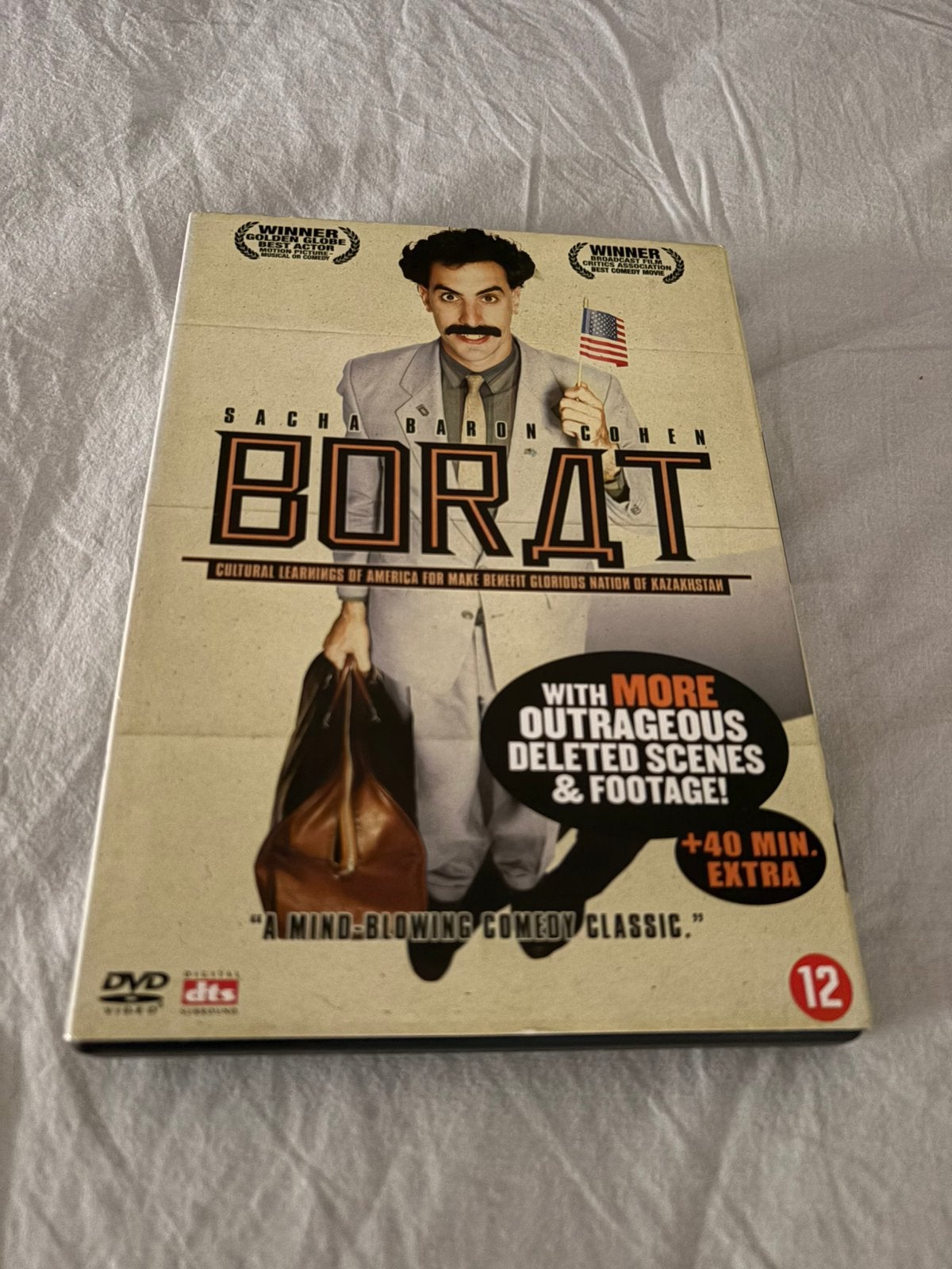 Dvd Borat, Cd's en Dvd's, Ophalen of Verzenden, Zo goed als nieuw