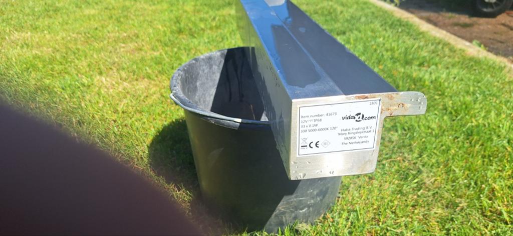 Waterval  inox rvs 60 cm, Ophalen, Zo goed als nieuw