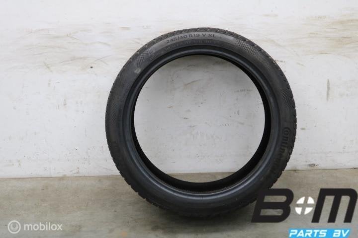 1 x 2454019 98V Conti WinterContact TS860S 4.5mm 245 40 19, Gebruikt, Band(en)