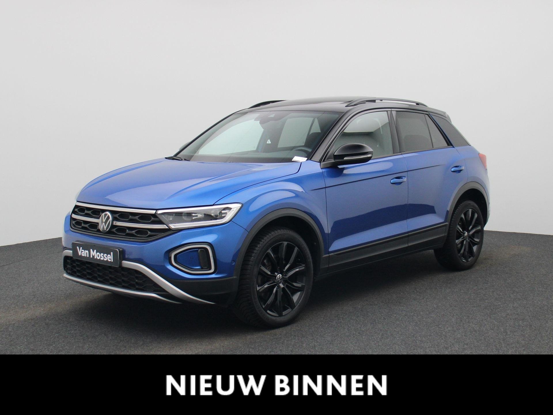 Volkswagen T-Roc 2.0 TDI 110kW Style Business DSG | Camera |, Auto's, Stof, Gebruikt, 4 cilinders, Blauw