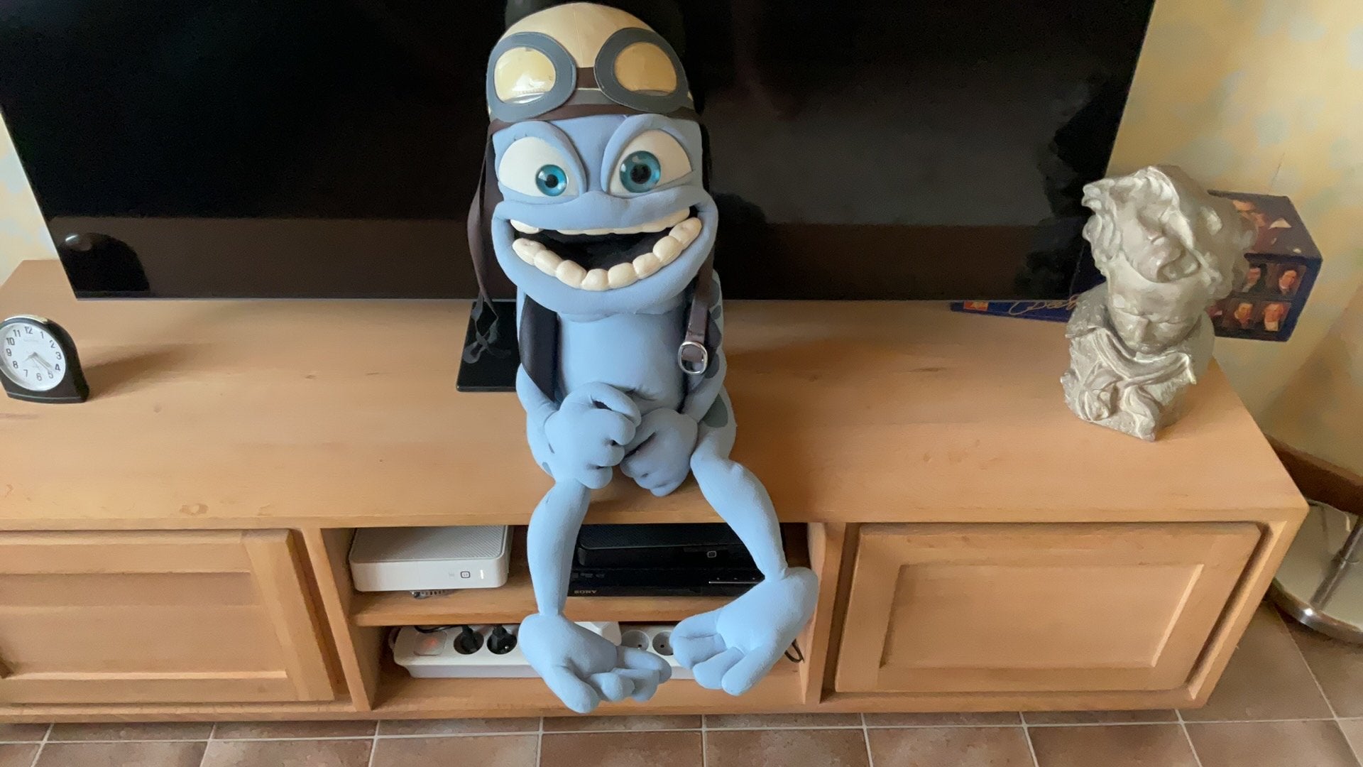 Crazy Frog, Ophalen, Zo goed als nieuw