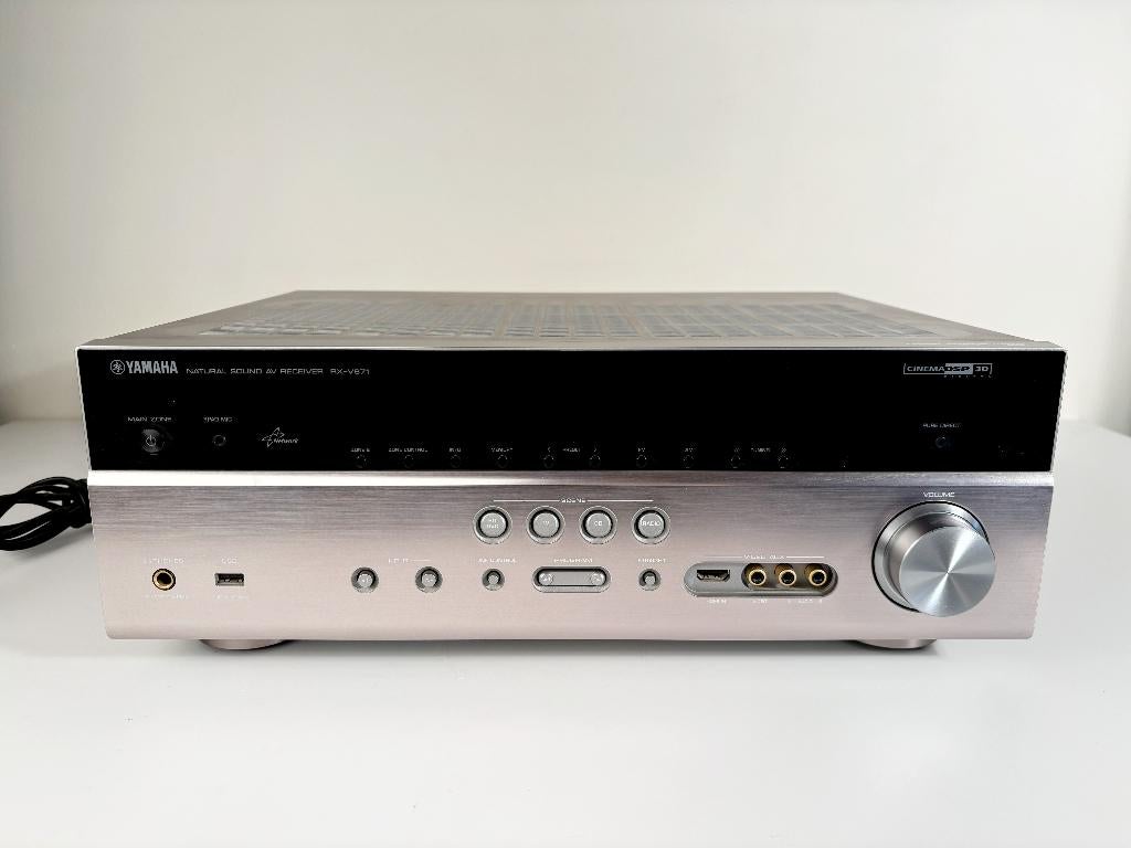 Yamaha Receiver RX-V671 Zwart &  Blu-ray BD-S671 Zwart*, Audio, Tv en Foto, Versterkers en Ontvangers, Gebruikt, Yamaha, Ophalen of Verzenden