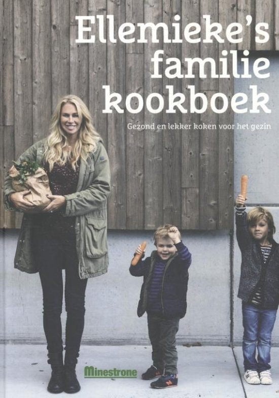boek: Ellekemieke's familiekookboek/Vermolen-Herman Sergio, Ophalen of Verzenden, Zo goed als nieuw, Gezond koken
