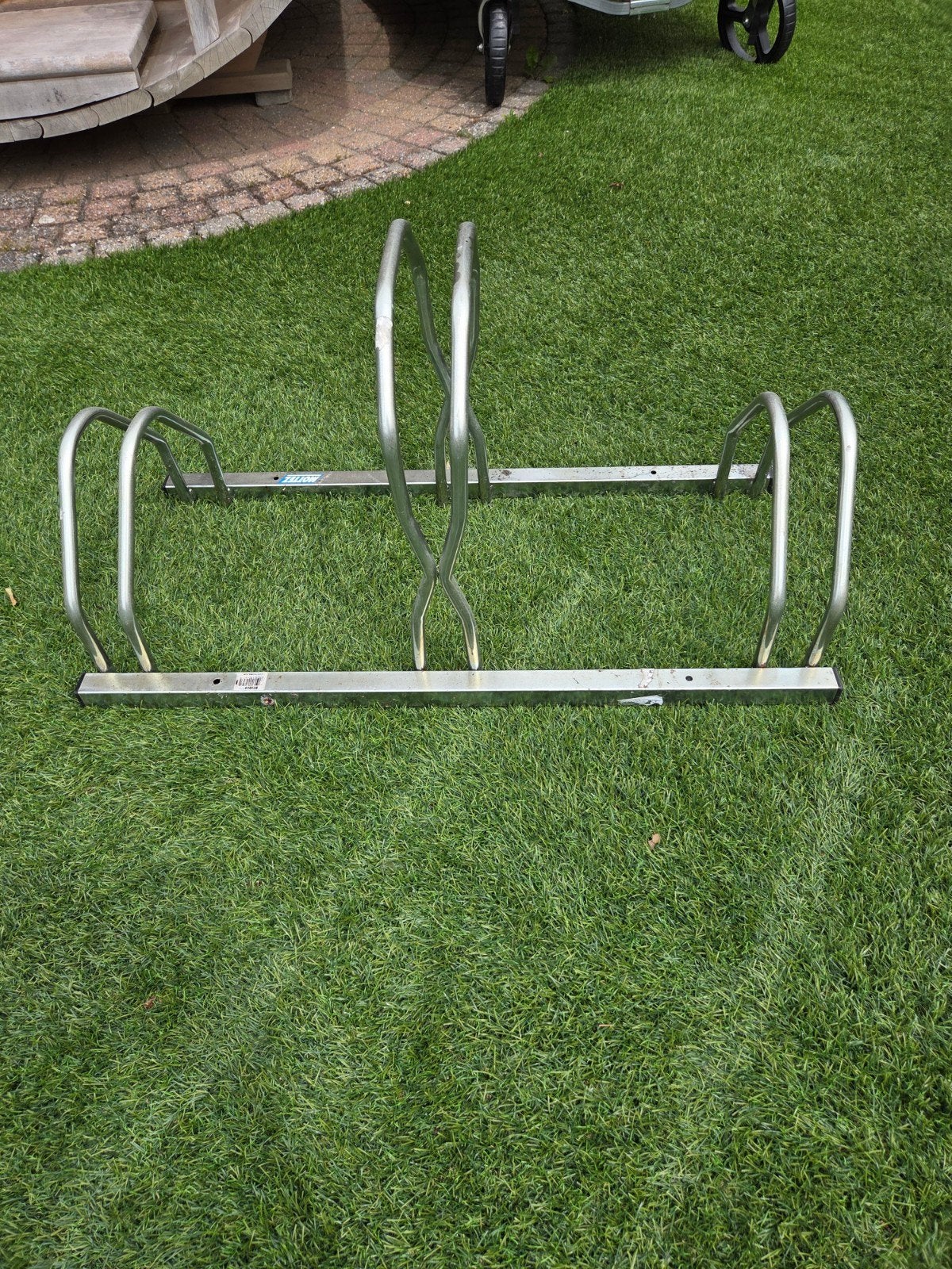 Fietsenrek, Ophalen