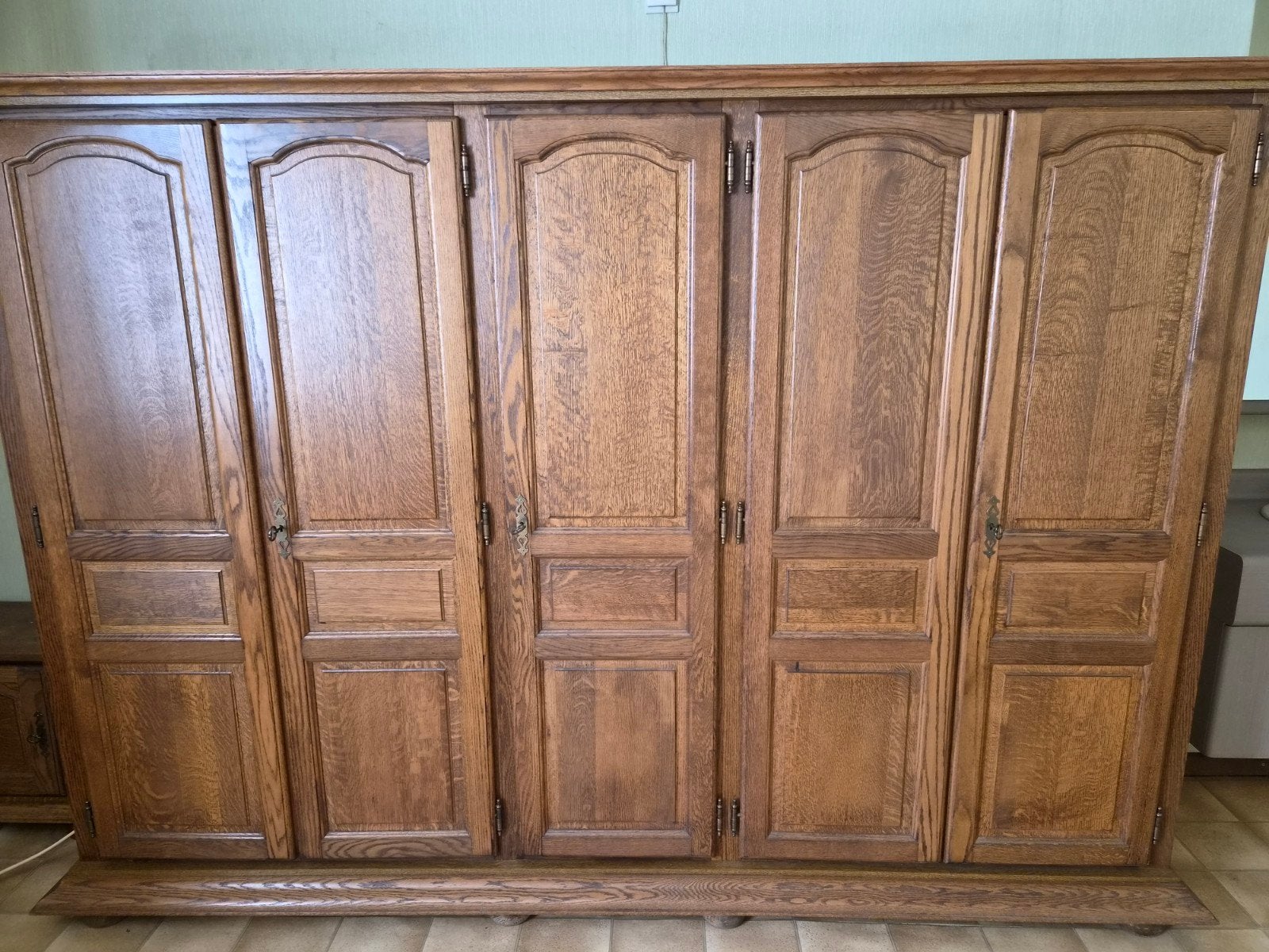 Eiken kast, Huis en Inrichting, Slaapkamer | Complete slaapkamers, Ophalen