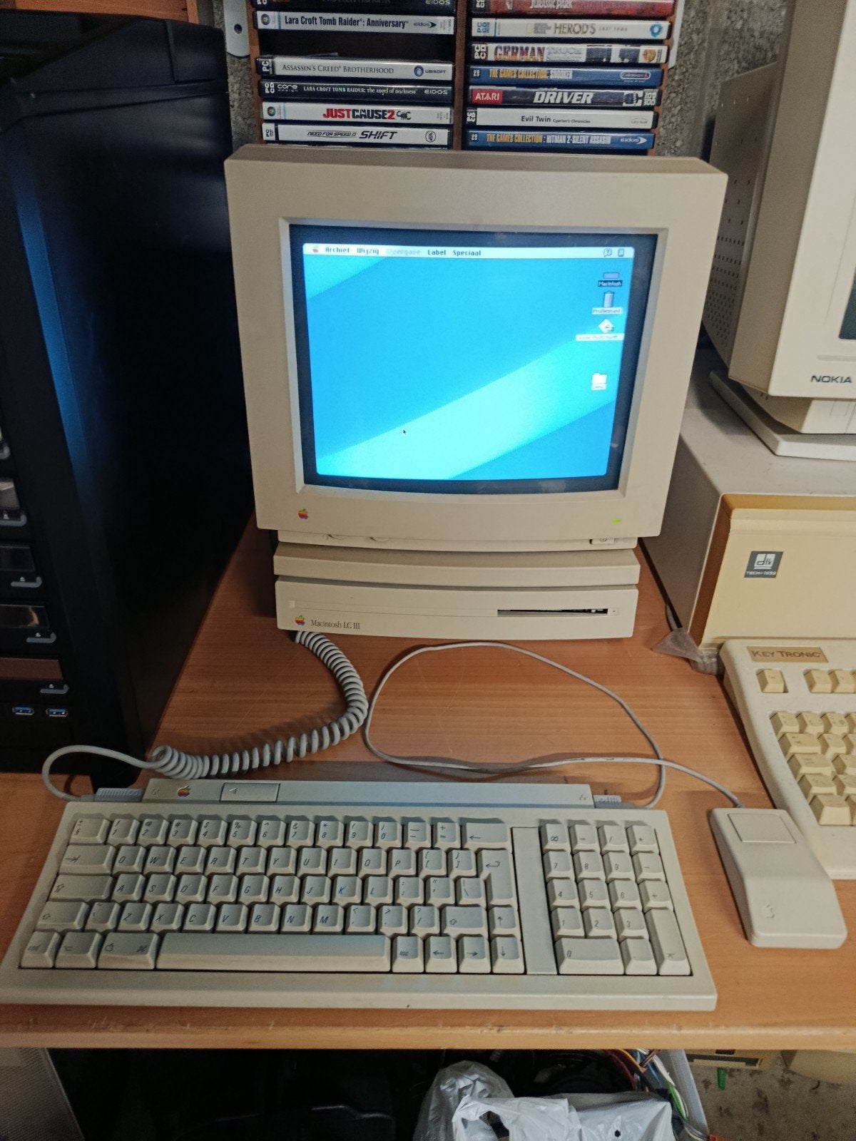 apple macintosh LC werkend en kompleet, Informatique & Logiciels, Ordinateurs Vintage, Enlèvement