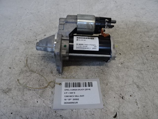 DÉMARREUR Opel Corsa E (01-2014/06-2019) (25200067), Utilisé, Rue de l'Espoir 34 34
4030  GRIVEGNÉE, BE, Info@Collignon.be, Opel