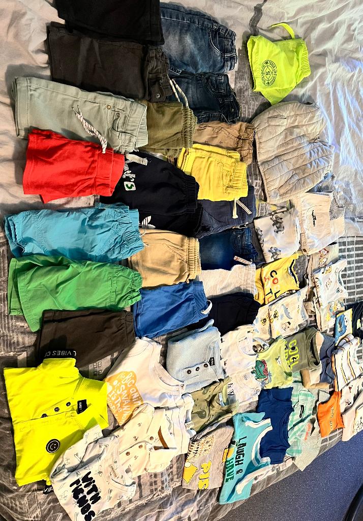 Jongenskleren zomer maat 80, Kinderen en Baby's, Ophalen, Gebruikt, Jongetje