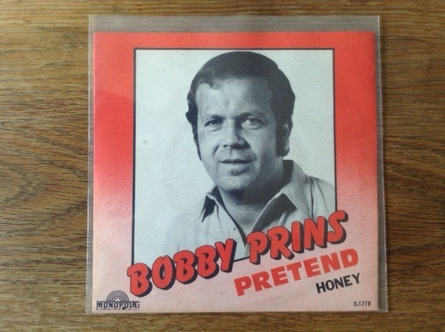 single bobby prins, 7 inch, Ophalen of Verzenden, Pop, Beschermende buitenhoes