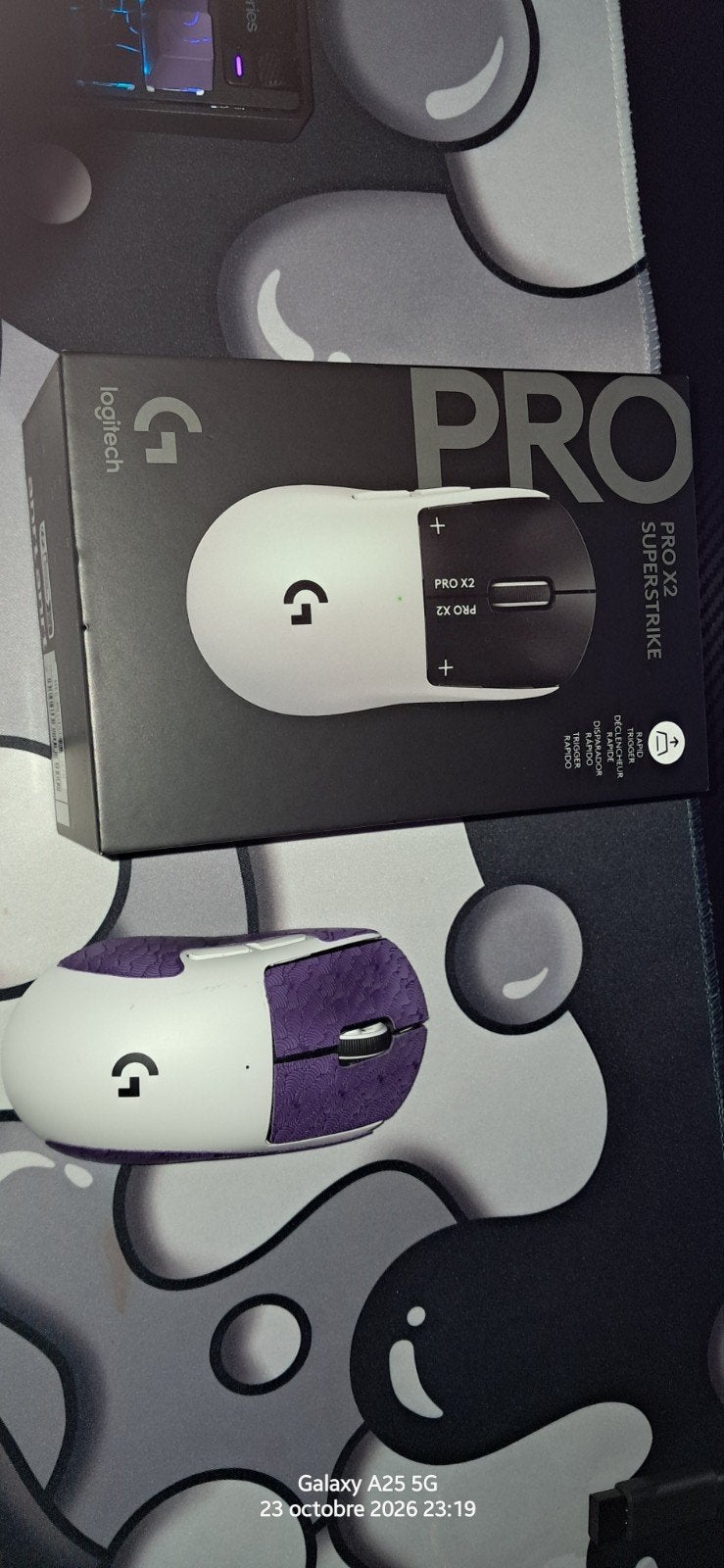 Logitech G PRO X2 SUPERSTRIKE, Informatique & Logiciels, Enlèvement ou Envoi, Droitier, Souris, Logitech G
