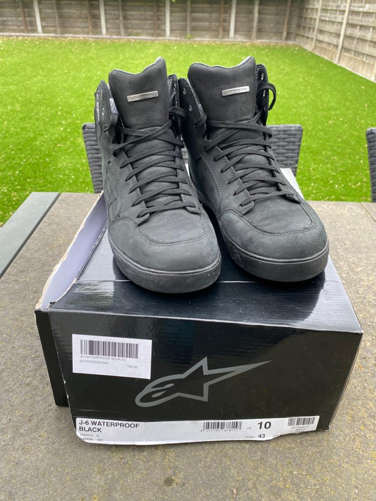 Chaussures de moto Alpinestars J-6 Sneakers, Vêtements | Hommes, Chaussures, Comme neuf, Baskets, Noir, Enlèvement