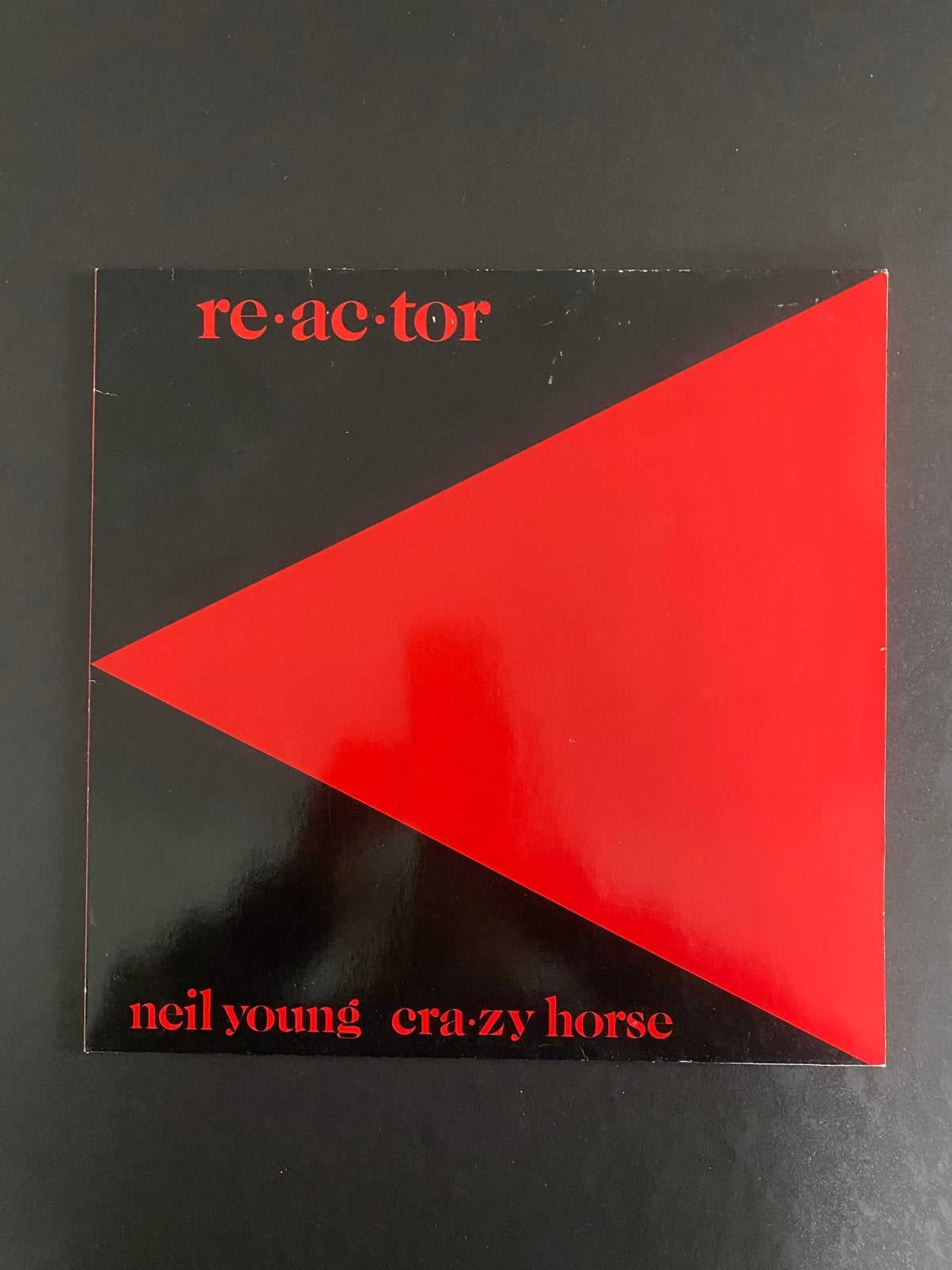 Neil Young Reactor 1981 Germany, Cd's en Dvd's, Vinyl | Rock, Ophalen of Verzenden, Gebruikt