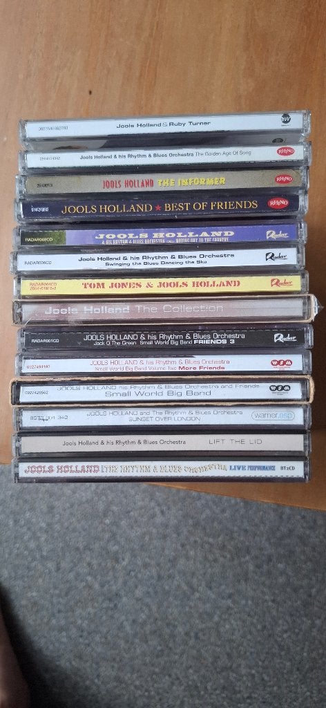 14 x Jools Holland CDs, Enlèvement ou Envoi, Utilisé
