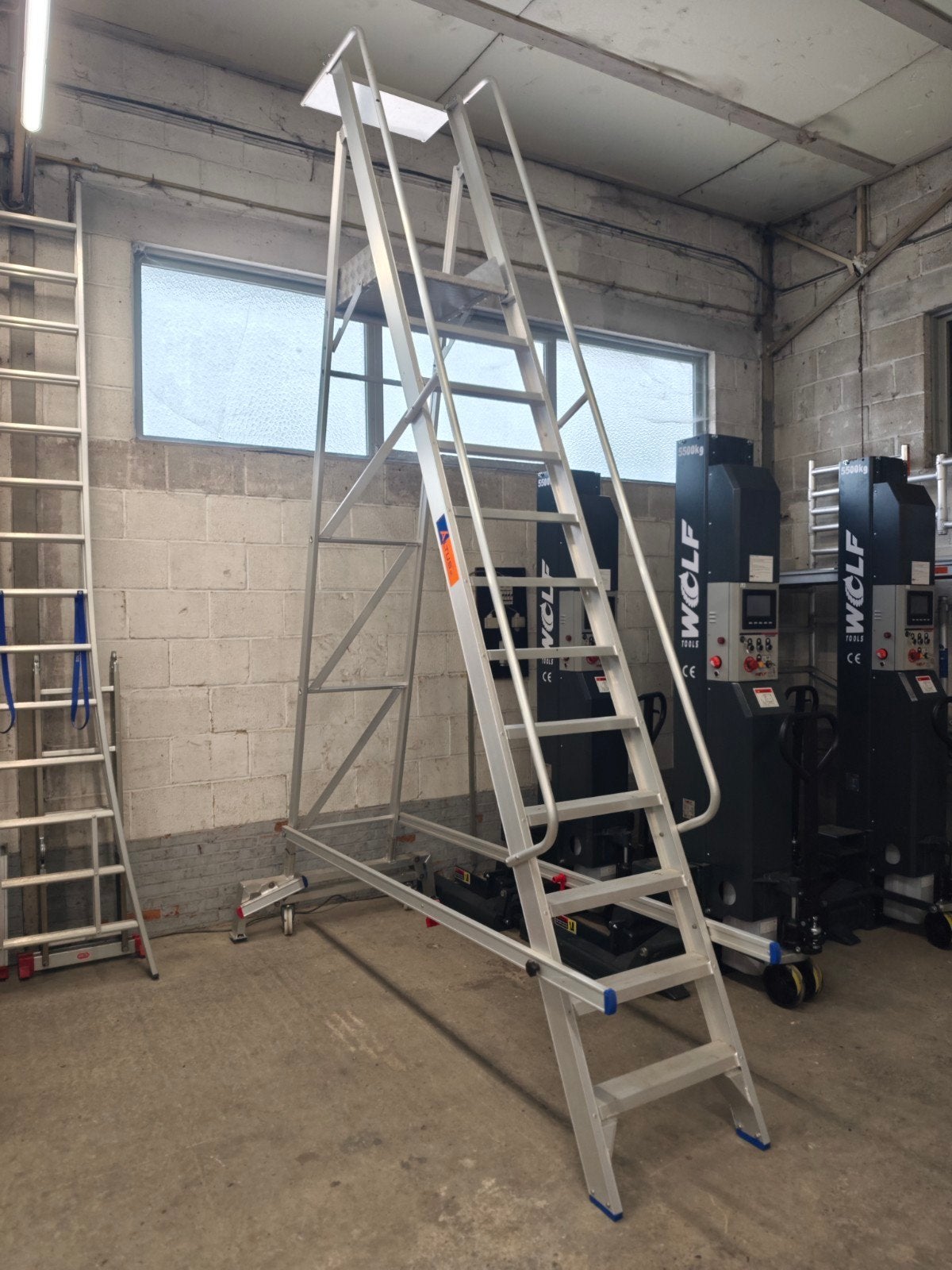 Altus bordestrap niet plooibaar - 12 treden, Doe-het-zelf en Bouw, Ladders en Trappen, Ophalen, Zo goed als nieuw, Trap, 2 tot 4 meter