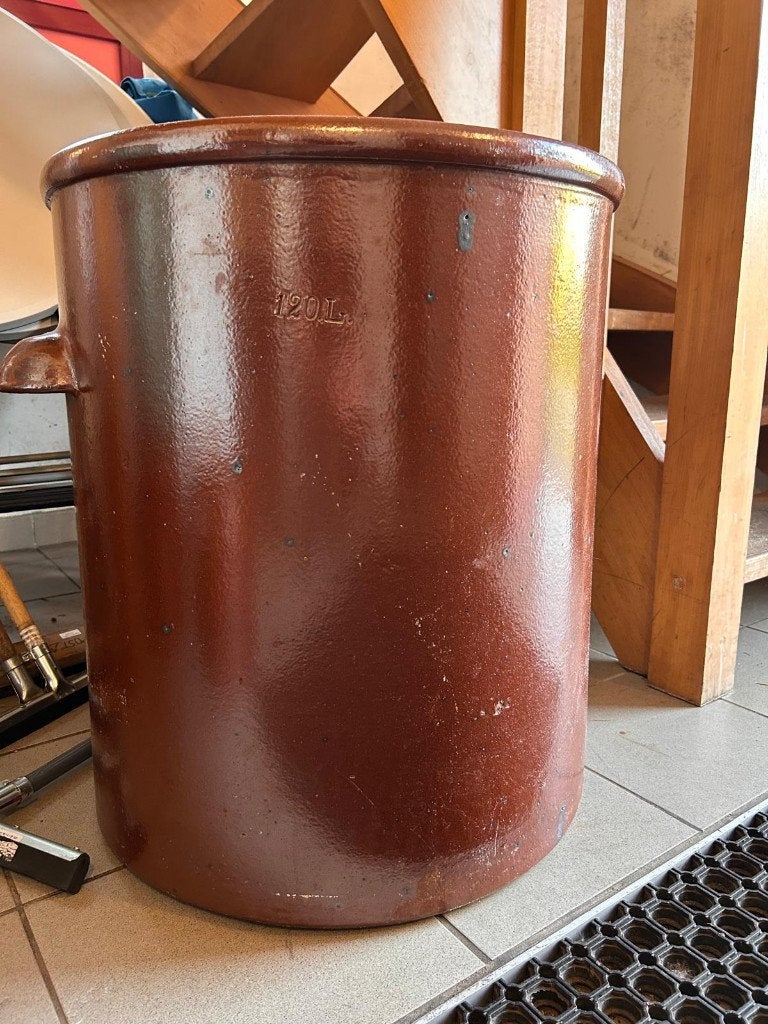 Pot en grès, 70 cm ou plus, Comme neuf, Enlèvement, Intérieur