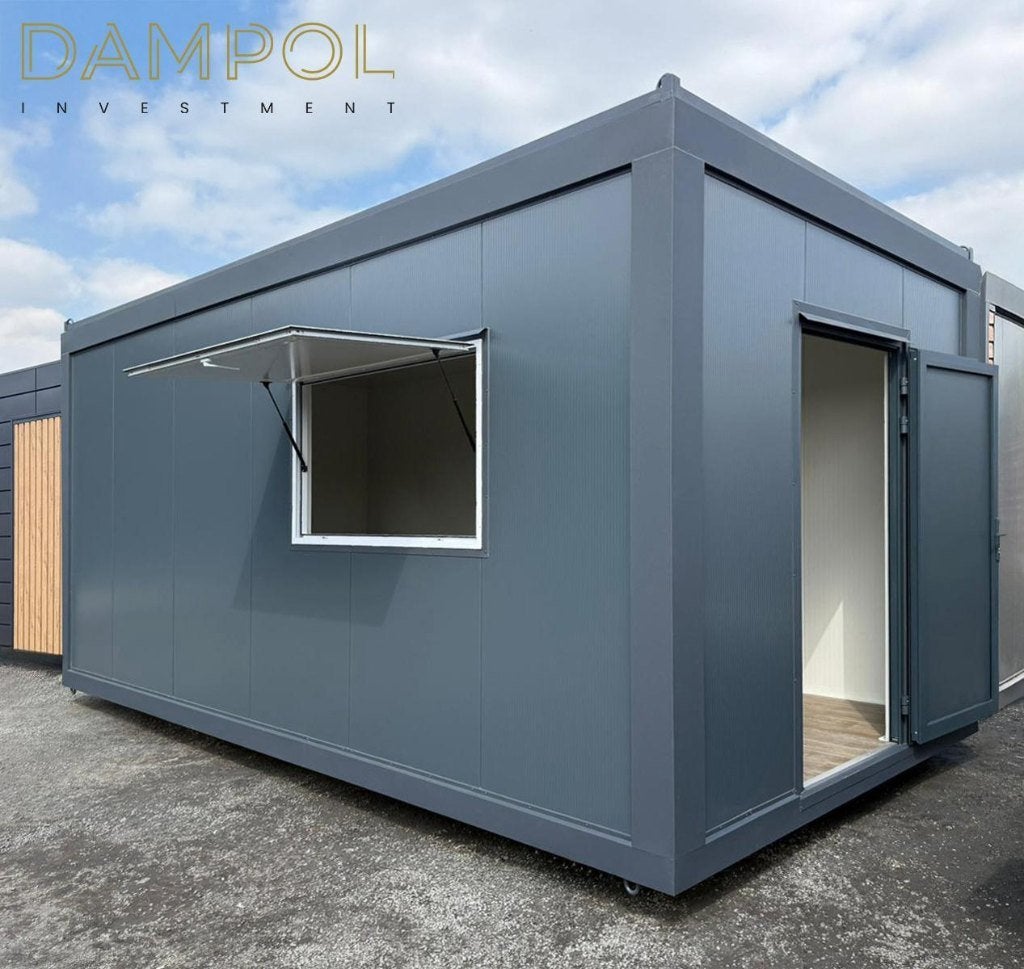 Pavillon parfait comme point de vente 6x3 m, Restaurant