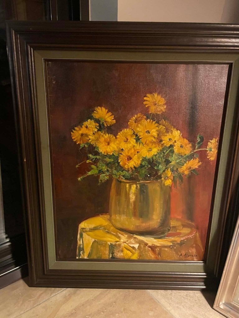 Schilderij Andrée Algrain (1905-1999), Enlèvement