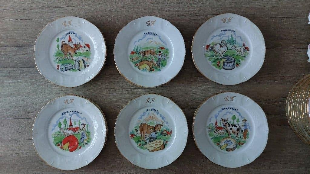 Volledig Limoges servies, Ophalen