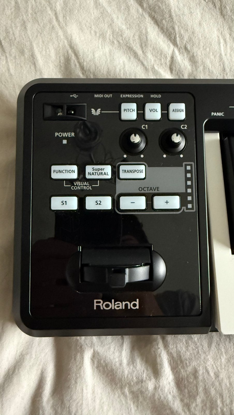 Roland A-49 keyboard, Ophalen, Zo goed als nieuw