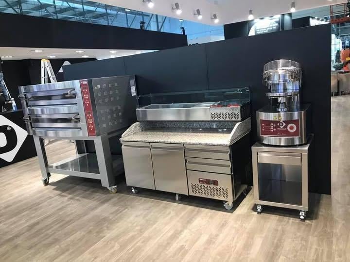 Ensemble complet de matériel professionnel pour pizzeria, Neuf, Gaz, Enlèvement ou Envoi, 95 cm ou plus