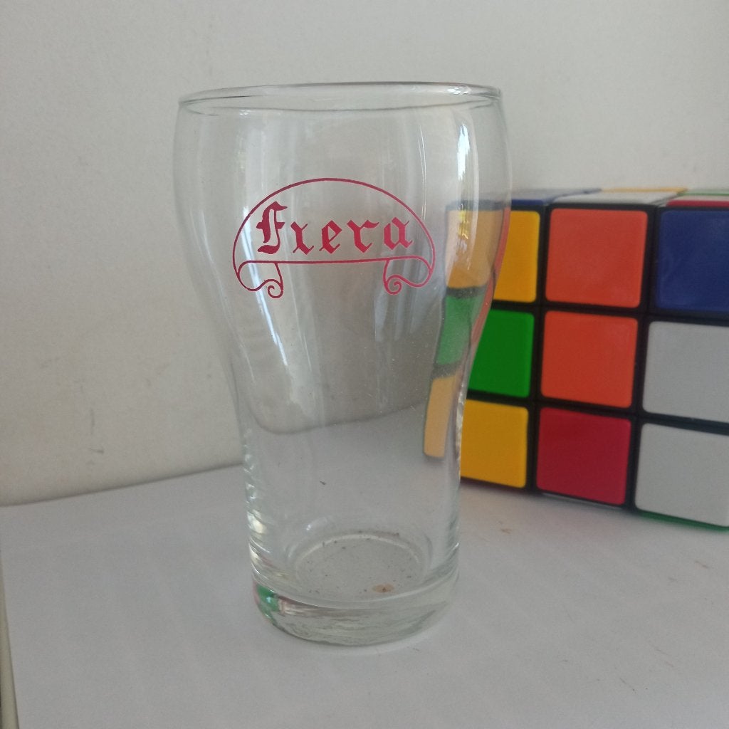 FIERA-glas, Ophalen of Verzenden, Gebruikt, Frisdrankglas