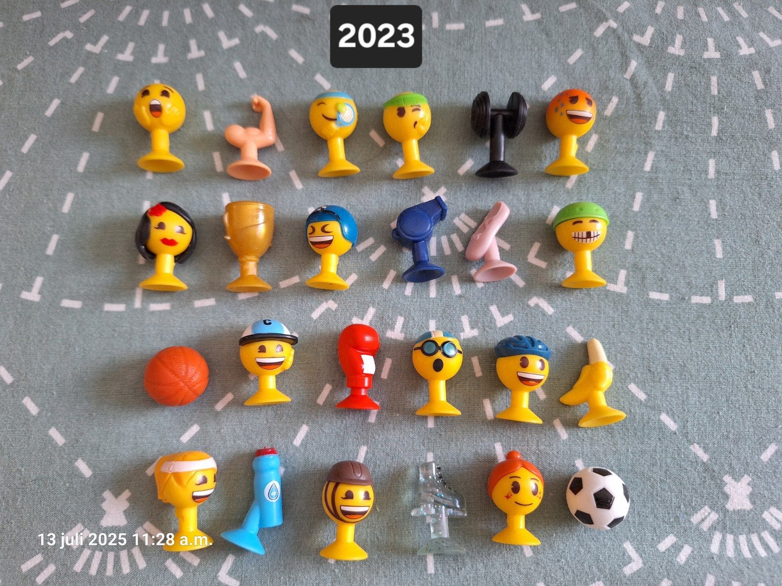 Emoji Aldi setje 2023, Ophalen of Verzenden