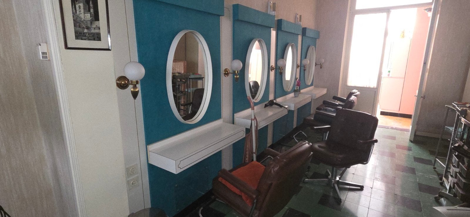 Ensemble de salon coiffure