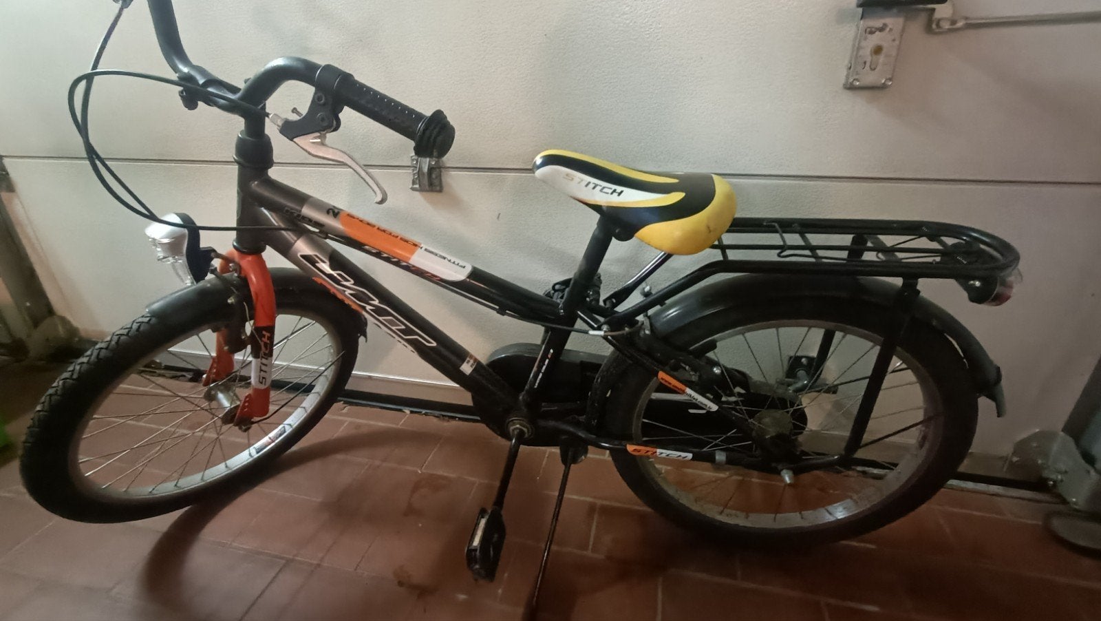jongensfiets 20inch, Fietsen en Brommers, Ophalen, Gebruikt, Velgrem, Handrem