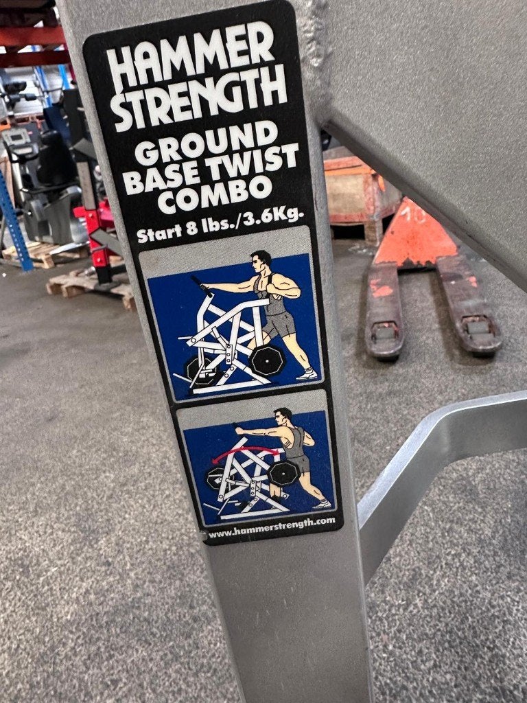 HAMMER STRENGHT  GROUND  BAZSE TWIST COMBO, Sports & Fitness, Enlèvement ou Envoi, Utilisé